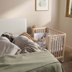 Micuna CONVERBABY Cot Natural Wood 7
