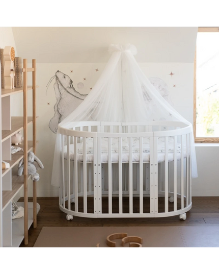 oval crib for newborns