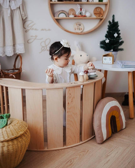 Montessori‑inspired balance and motor skills chair