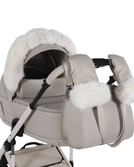 Extendable canopy stroller protection