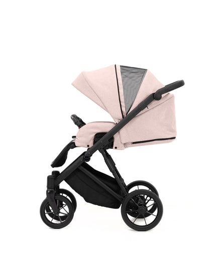 Kunert Ivento Stroller Color: Ivento Smoky Pink Frame Color: Black Frame Combo: 2 IN 1 KIDZNBABY