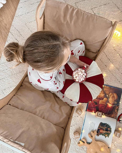 Ergonomic design rocking chair for kids