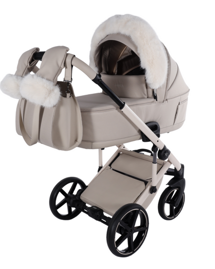 Travel system stroller with car seat
