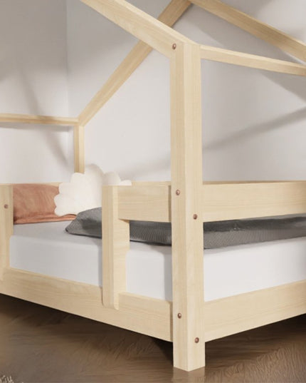 Rounded edges safe bed