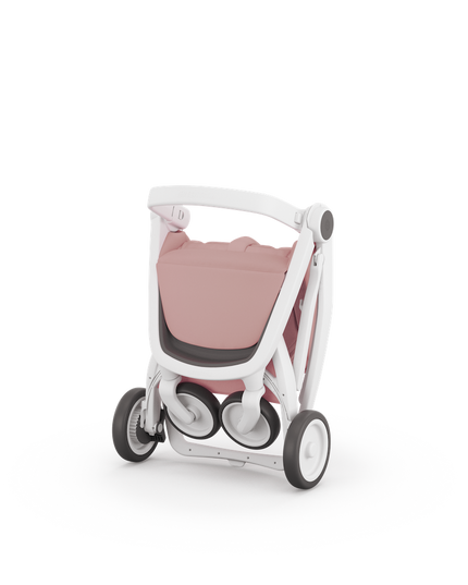 Greentom Classic stroller folded for travel