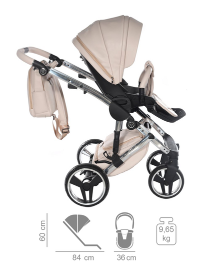 compact folding stroller frame