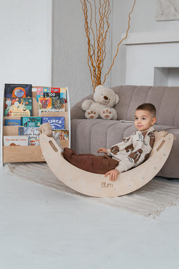 Compact Pikler Arch for small spaces