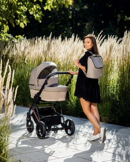 Kunert Lazzio Stroller Color: Lazzio Black Eco Leather, Lazzio Green, Lazzio Colorfull, Lazzio Gray, Lazzio Anthracite, Lazzio Ash Eco Leather, Lazzio Graphite Eco Leather, Lazzio Cappuccino Eco Leather, Lazzio Pink Eco Leather, Lazzio White Eco Leather F