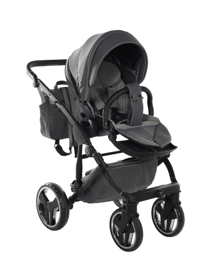 Luxury stroller eco‑leather