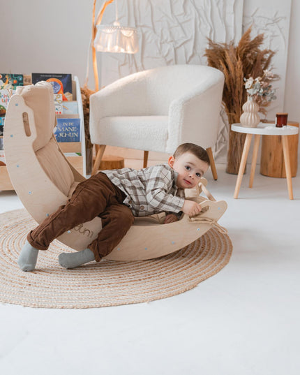 Montessori Pikler Arch safe indoor climbing frame