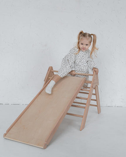 Montessori Pikler Triangle safe indoor play gym