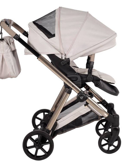 stroller with suspension system
