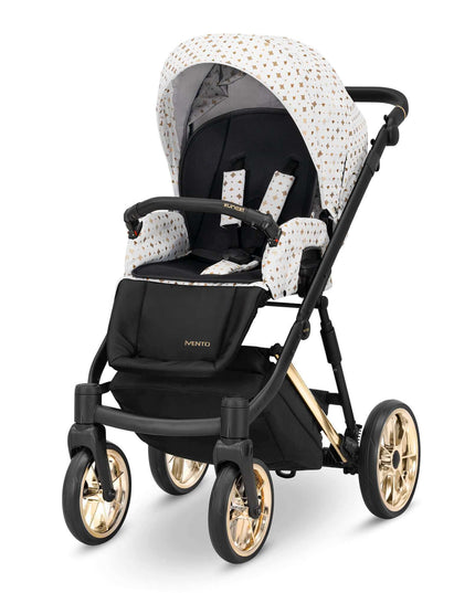 Kunert Ivento Stroller Color: Ivento White Style Frame Color: Golden Frame Combo: 2 IN 1 KIDZNBABY