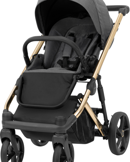 Kunert ARIZO Stroller Graphite Golden Frame