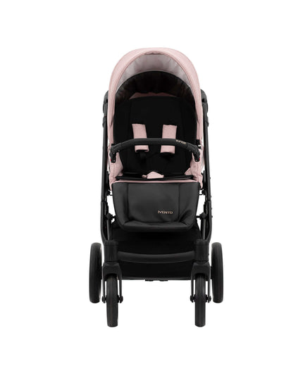 Kunert Ivento Stroller Color: Ivento Smoky Pink Frame Color: Black Frame Combo: 2 IN 1 KIDZNBABY