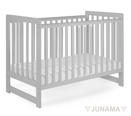 Junama Gray Baby Crib modern design