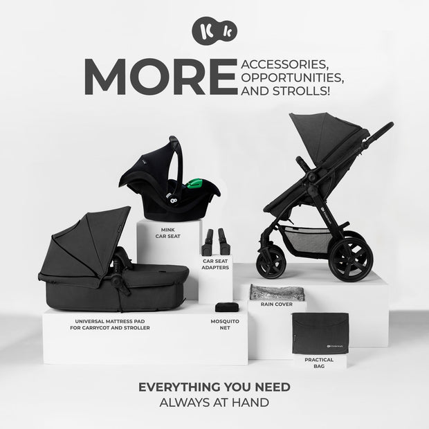Kinderkraft MOOV CT stroller and it's accessories