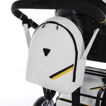 Junama Diamond Stroller Sport in White by KIDZNBABY