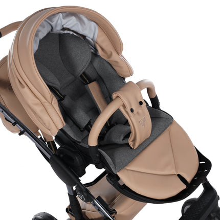 Junama Diamond Stroller Hand Craft in Camel Gold by KIDZNBABY