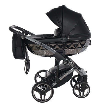 Junama Diamond Stroller Hand Craft in Black by KIDZNBABY