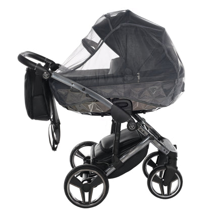 Junama Diamond Stroller Hand Craft in Black by KIDZNBABY