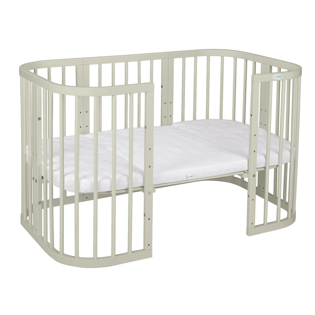 Waldin 7 in 1 Baby Crib with Mattress - Olive Reviews