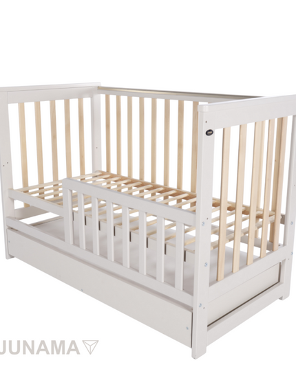 junama cashmere crib with protective barrier