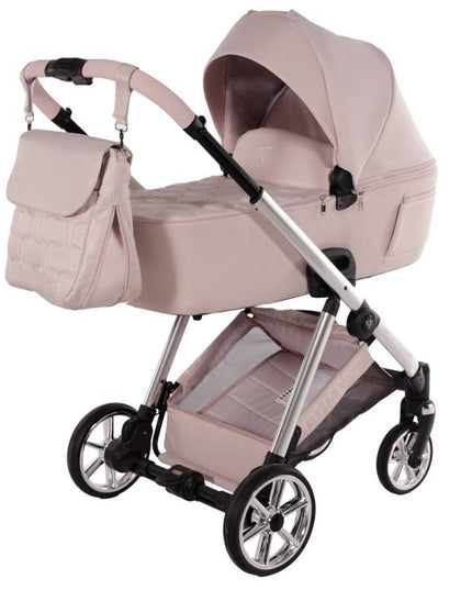 stroller with lockable basket