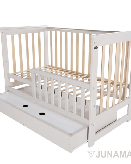 baby safe junama cashmere crib beech wood