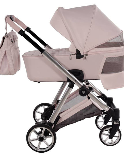 premium stroller eco leather finish