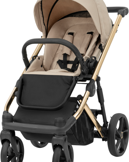 Kunert ARIZO Stroller Cream Golden Frame