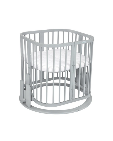 KidznBaby Waldin Cradle for the 7 in 1 Baby Crib with Mattress - Gray