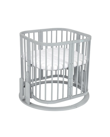 KidznBaby Waldin Cradle for the 7 in 1 Baby Crib with Mattress - Gray