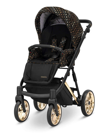 Kunert Ivento Stroller Color: Ivento Black Style, Ivento White Style, Ivento Smoky Pink, Ivento Pastel Grass, Ivento Delicate Flowers, Ivento Colors Impresion, Ivento Eco Dove Grey, Ivento Eco Black Pearl, Ivento Eco White Pearl, Ivento Deep Graphite, Ive