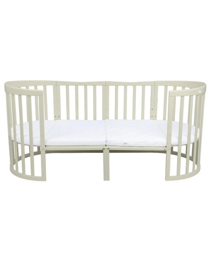 KidzNBaby Waldin Extension for the 7 in 1 Baby Crib with Mattress - Olive
