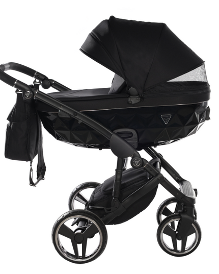 Stroller basket with items