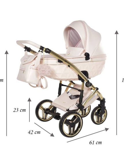 spacious stroller gondola interior