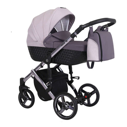 Kunert Tiaro Stroller Color: Tiaro Purple + Heather Frame Color: Graphite Frame Combo: 2 IN 1 KIDZNBABY