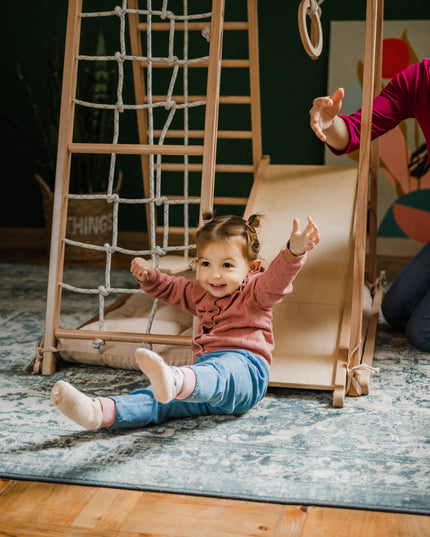 indoor toddler activity climbing frame