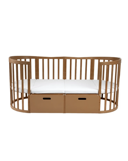 Waldin Extension for the 7 in 1 Baby Crib with Mattress - Vintage for sale