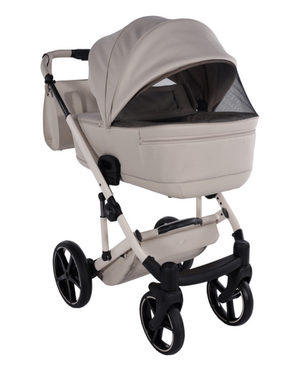 Deep black stroller modern style