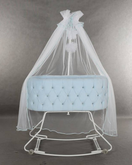 Junama Glamour Cradle Pink stylish infant cradle