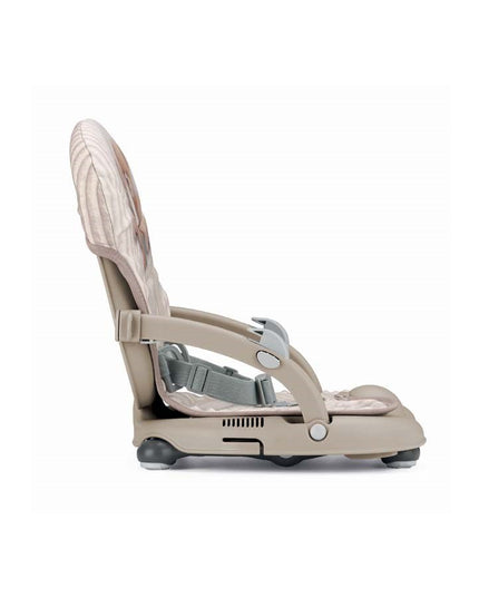 Compact folding baby booster seat