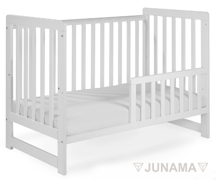 white beech wood crib junama timeless style