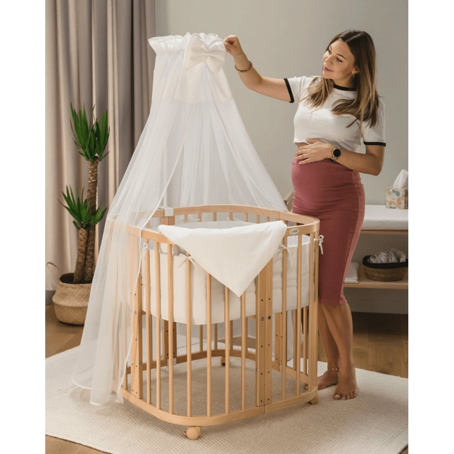KidznBaby Waldin Set of Cotton Sheets for 7in1 Crib