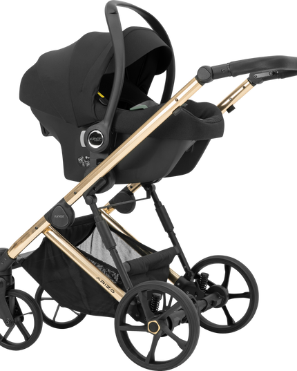 Kunert Stroller Arizo in Black + Gold