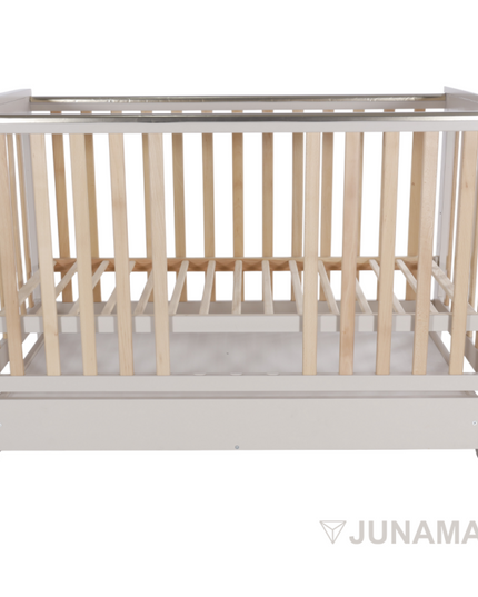 modern nursery junama cashmere baby crib