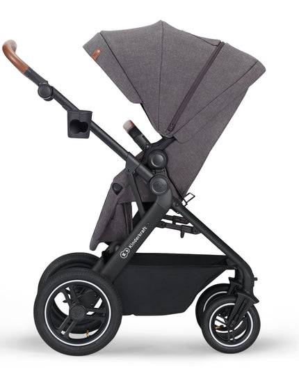 Kinderkraft Travel System 3 IN 1 B-TOUR in Dark Grey by KIDZNBABY