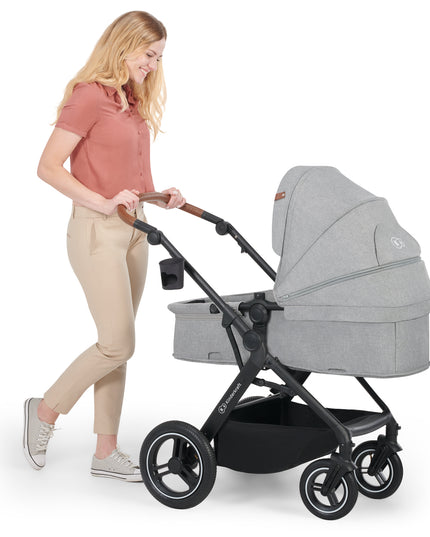 Kinderkraft Travel System 3 IN 1 B-TOUR in Light Grey by KIDZNBABY