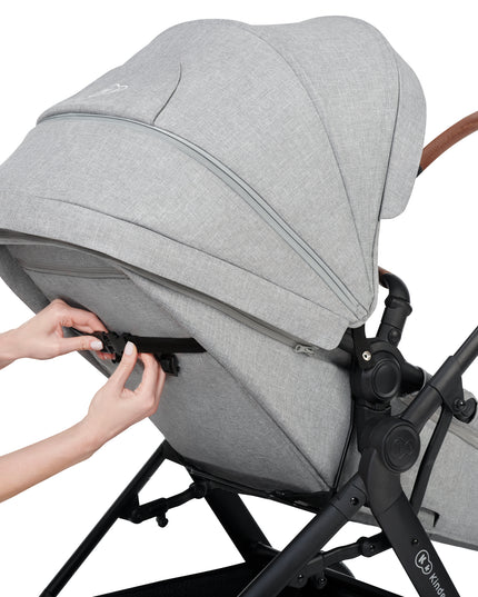 Kinderkraft Travel System 3 IN 1 B-TOUR in Light Grey by KIDZNBABY